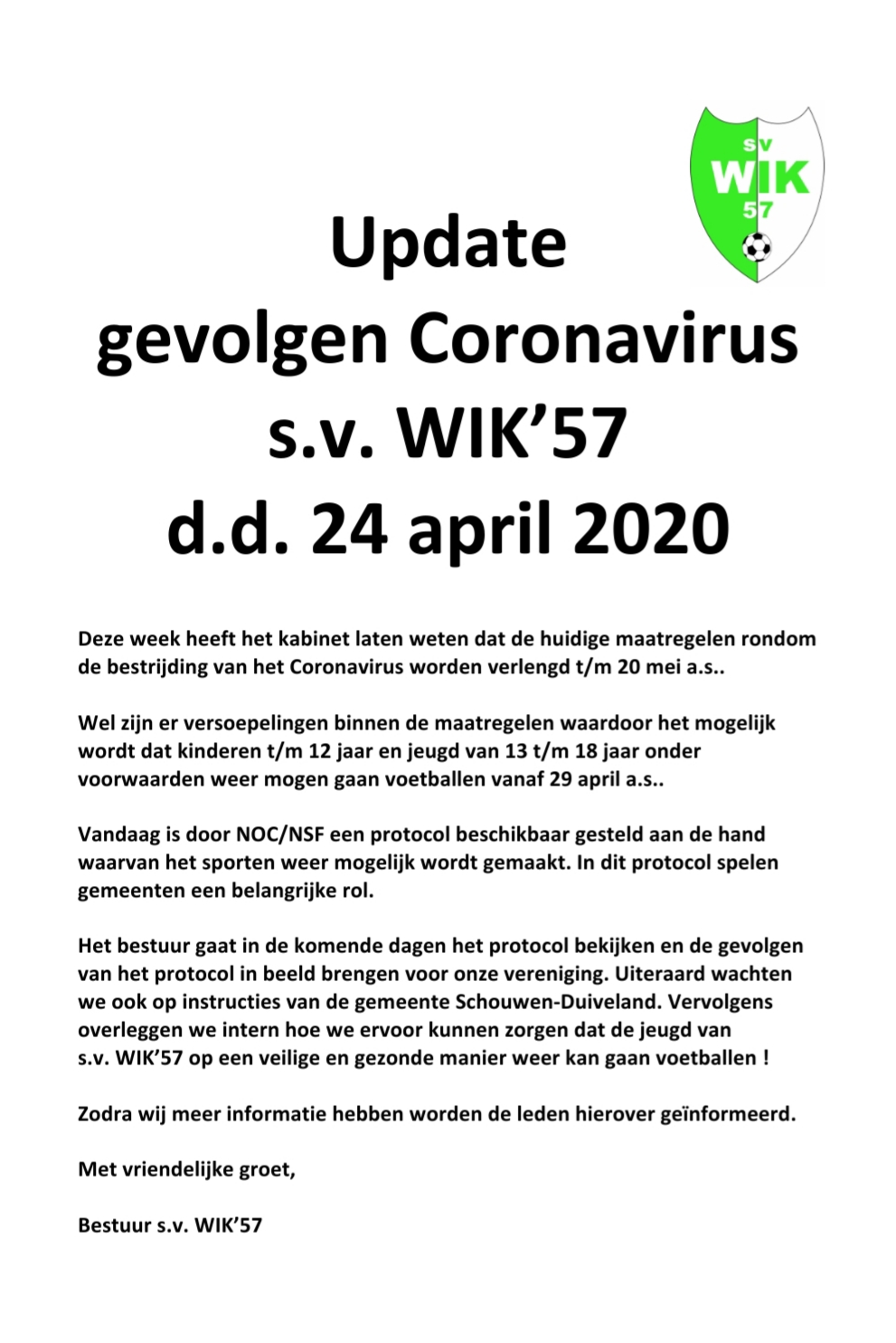 Update Corona 20200424