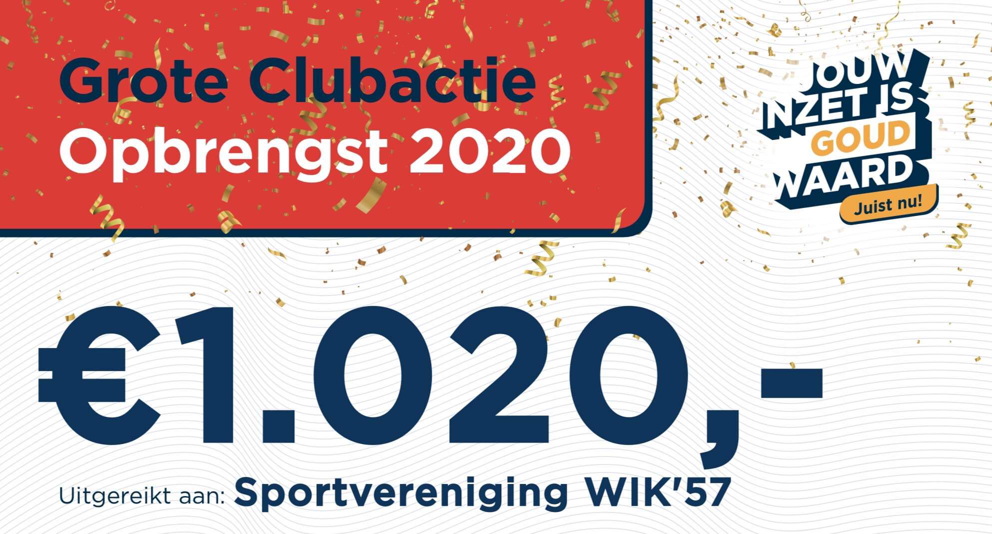 Grote Clubactie Opbrengst