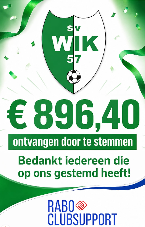 Uitslag Clubsupport